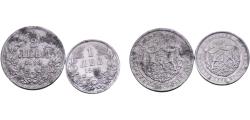 World Coins - Bulgaria Kingdom Boris III 1923 1 Lev &amp; 2 Leva 2 Lots