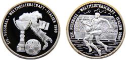 World Coins - Germany Federative Republic 1990 Token XIV World Cup Italy 1990