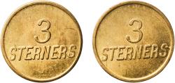 World Coins - Sweden Kingdom ND 3 Sterners Brass 5.65g UNC