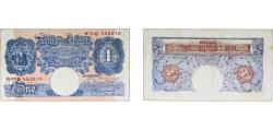 World Coins - Great Britain England United Kingdom ND (1940-1948) 1 Pound (Emergency Wartime issue; with thread) Papel VF P 367