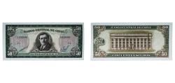 World Coins - Chile 1962 -1975 50 Escudos Paper UNC P 140