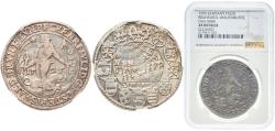 World Coins - Germany Principality of Brunswick-Wolfenbüttel Holy Roman Empire 1595 1 Thaler - Henry Julius (Rebellentaler) Silver Goslar Mint 29.07g NGC XF  MB 268 Welter 627 Dav GT I 9088