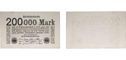 World Coins - Germany Weimar Republic 1923 200 000 Mark (Reichsbanknote) Paper AU  P 100