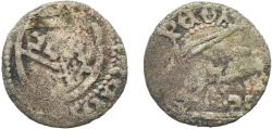 World Coins - Germany City of Bremen Holy Roman Empire 1369 - 1454 1 Schwaren Silver 0.53g VF  MB 40 Jungk 390