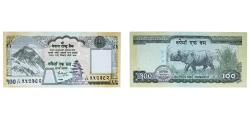 World Coins - Nepal 2008 -2010 100 Rupees Paper UNC  P 64