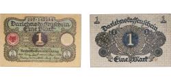 World Coins - Germany Weimar Republic 1920 1 Mark (Darlehnskassenschein) Paper AU  P 58