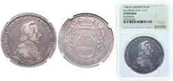 World Coins - Austria Bishopric of Salzburg 1785 M 1 Thaler - Hieronymus von Colloredo Silver (.833) 28.06g NGC VF KM 435 Zöttl 3209-3222 Dav ECT 1263