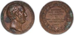 World Coins - France Kingdom 1832 Medal - Pierre Antoine Berryer Bronze 33.58g XF