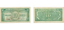 World Coins - Czechoslovakia Third Republic 1945 10 Korun Paper VF  P 60
