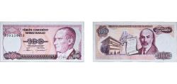World Coins - Turkey Republic ND (1983) 100 Lira Paper (127988000) UNC  P 194