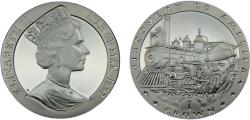 World Coins - Isle of Man Dependency of the British Crownlocated Elizabeth II 1992 1 Crown 500th Anniversary of the Discovery of the New World, Dan Casement