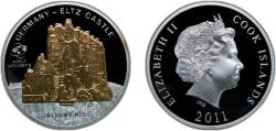 World Coins - Cook Islands New Zealand Free Association 2010 10 Dollars - Elizabeth II (St. Sophia Cathedral) Silver (.999) (3000) 31.1g PF KM 1546