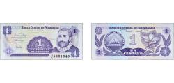 World Coins - Nicaragua Republic 1991 1 Centavo Paper UNC P 167