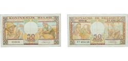 World Coins - Belgium Kingdom 1956 50 Francs Paper (101000000) XF  P 133 LA BFB-44