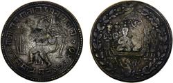 World Coins - India ND Token Temple Token Ramatanka, Hanuman / Ram Darbar
