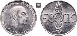 World Coins - Spain Kingdom 1966 