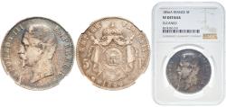 World Coins - France Kingdom 1856 A 5 Francs - Napoleon III Silver (.900) Monnaie de Paris (4678445) 25g NGC VF  Franc 2014 330 Gad 1789 734 KM 782