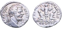 Ancient Coins - Rome Roman Empire 195 AR Denarius - Septimius Severus (PART ARAB PART ADIAB COS II P P) Silver Rome Mint 3.1g XF  RIC IV.1 63 OCRE ric.4.ss.63