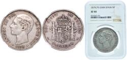 World Coins - Spain Kingdom 1879 