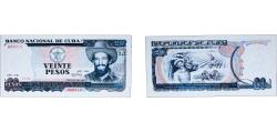 World Coins - Cuba Second Republic 1991 20 Pesos Paper UNC P 110