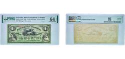 World Coins - Argentina Federal Republic 1869 1 Peso Boliviana Paper PMG Choice Uncirculated 64 EPQ Pick S1782r