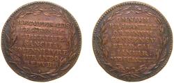 World Coins - Belgium United Belgian States 1790 Token - The return of freedom in Brabant Copper 12.3g AU Scratches Feu 14171