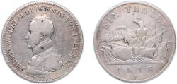 World Coins - Kingdom of Prussia German states 1818 A 1 Thaler - Frederick William III Silver (.750) (8855710) 21.76g VF KM 396 AKS 13 Olding FR 106, 124 Neum 16 KM 178 - 189 Dav GT III 759
