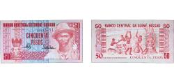 World Coins - Guinea-Bissau Republic 1990 50 Pesos Paper UNC P 10