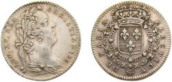 World Coins - France Kingdom 1752 Jeton - Louis XV, ELECTION DE PARIS Silver 6.2g XF F3341 - 556 F