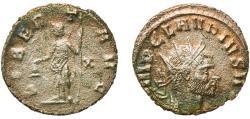 Ancient Coins - Rome Roman Empire 268 - 270 X BI Antoninianus - Claudius II Gothicus (LIBERT AVG; Libertas) Billon Rome Mint 2.53g VF  RIC V.1 63 OCRE ric.5.cg.63