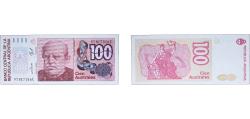 World Coins - Argentina Federal Republic 1985 - 1990 100 Australes Paper UNC P 327 Bottero 2835 to 2848