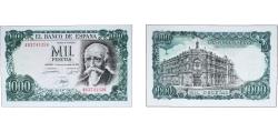 World Coins - Spain 1971 1000 Pesetas (Centennial of the Bank of Spain) Paper UNC Bent Central P 154