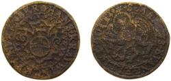 World Coins - Germany Free imperial city of Nürnberg Holy Roman Empire ND Counter Token Brass 10.55g VF