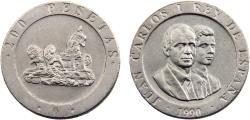 World Coins - Spain Kingdom Juan Carlos I 1990 200 Pesetas Cybele