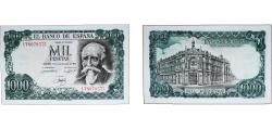 World Coins - Spain 1971 1000 Pesetas (Centennial of the Bank of Spain) Paper AU P 154