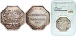 World Coins - France ND Jeton de présence - Banque de Paris & des Pays-Bas NGC MS 61
