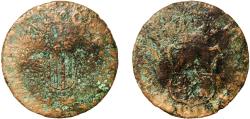 World Coins - Spain Principality of Catalonia Spanish states 1811 3 Quartos (III QUAR) Copper La Seca Mint 5.91g VF KM 115
