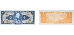 World Coins - Brazil Republic of the United States of Brazil 1954 2 Cruzeiros (Thesouro Nacional; 1st print) Paper (23500000) UNC P 151 AI Notes C015 AI Notes C016 PMLC 526