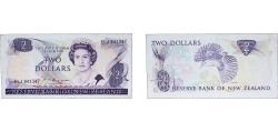 World Coins - New Zealand British colony 1981 - 1992 2 Dollars - Elizabeth II Paper XF P 170