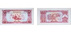 World Coins - Laos 1970 10 Kip Paper UNC P 20