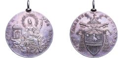 World Coins - Italy Papal States 1829 B 1 Scudo (Sede Vacante) Silver (.917) Bologna Mint (14955) 27g XF jewelry  KM 1303 Munt 2, 5 MIR 3082 Berman 3263 Pag 122/142
