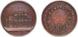 World Coins - Switzerland Federal State ND Medal - Conservatoire de musique de Genève Bronze 32.15g XF