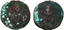 Ancient Coins - Byzantine Empire Romanos IV Diogenes ND (1068-1071) AE Follis