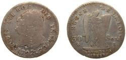 World Coins - France Kingdom 1792 I 30 Sols - Louis XVI (FRANÇOIS) Silver (.666) Limoges Mint 9.5g VF Dy royales 1720 Gad 39 KM 606 Ciani 2241
