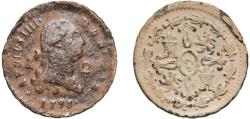 World Coins - Spain Kingdom 1798 2 Maravedis - Carlos IV Copper Segovia Mint 2.25g VF Cal 1531 Aureo 33