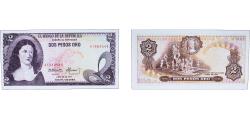 World Coins - Colombia Republic 1977 2 Pesos Oro Paper UNC P 413