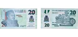 World Coins - Nigeria 2009 20 Naira Polymer UNC P 34