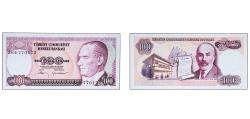 World Coins - Turkey Republic 1984 100 Lira Paper UNC P 194