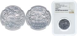 World Coins - Germany City of Thale am Harz Weimar Republic 1921 2 Mark - Thale am Harz Aluminium Ludwig Christian Lauer (64000) 1.8g NGC MS 66 Funck 537.8 Men18 31188.1