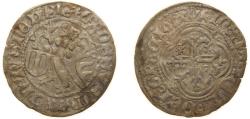 World Coins - Germany Margravate of Meissen Holy Roman Empire ND (1428-1436) 1 Schildgroschen - Friedrich II Silver 2.4g XF